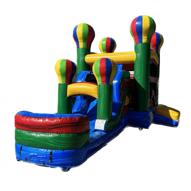 BALLOON BOUNCE  HOUSE COMBO with SPLASH PAD