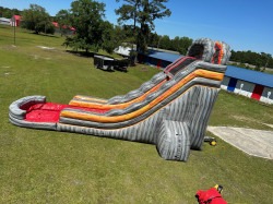 IMG 6646 1682525651 VOLCANO 22FT HIGH SINGLE LANE SLIDE WITH HUGE POOL