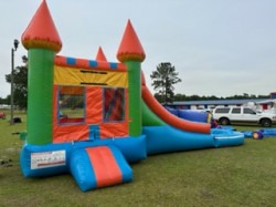 IMG 6748 1682008858 CASTLE BOUNCE HOUSE COMBO WITH SLIDE AND POOL