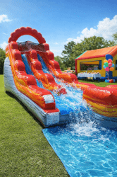 16ft Single Lane Water Slide